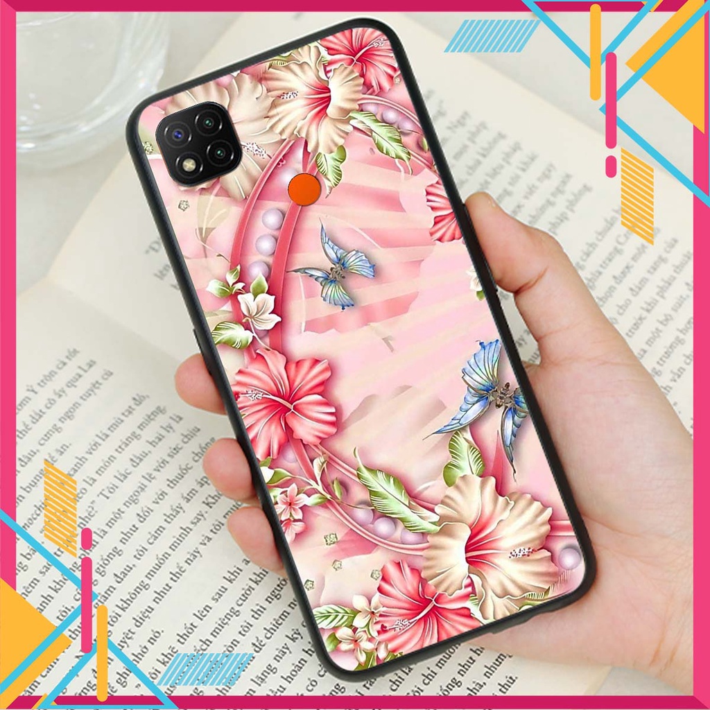 Ốp lưng Xiaomi REDMI 9C in hình hoa xinh xắn, hiện đại , thời trang ,phong cách