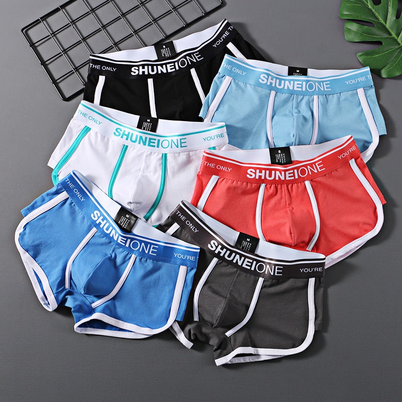 Bộ 3 Quần Lót Boxer Cotton Thời Trang Dành Cho Nam