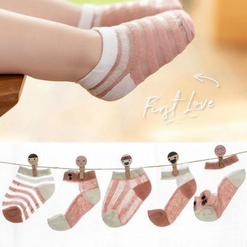 Set 5 tất lưới Robibabi