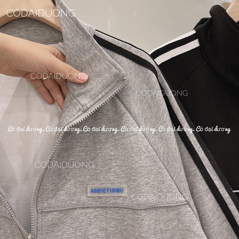 áo khoác nỉ tay vạch ADDICTION | BigBuy360 - bigbuy360.vn