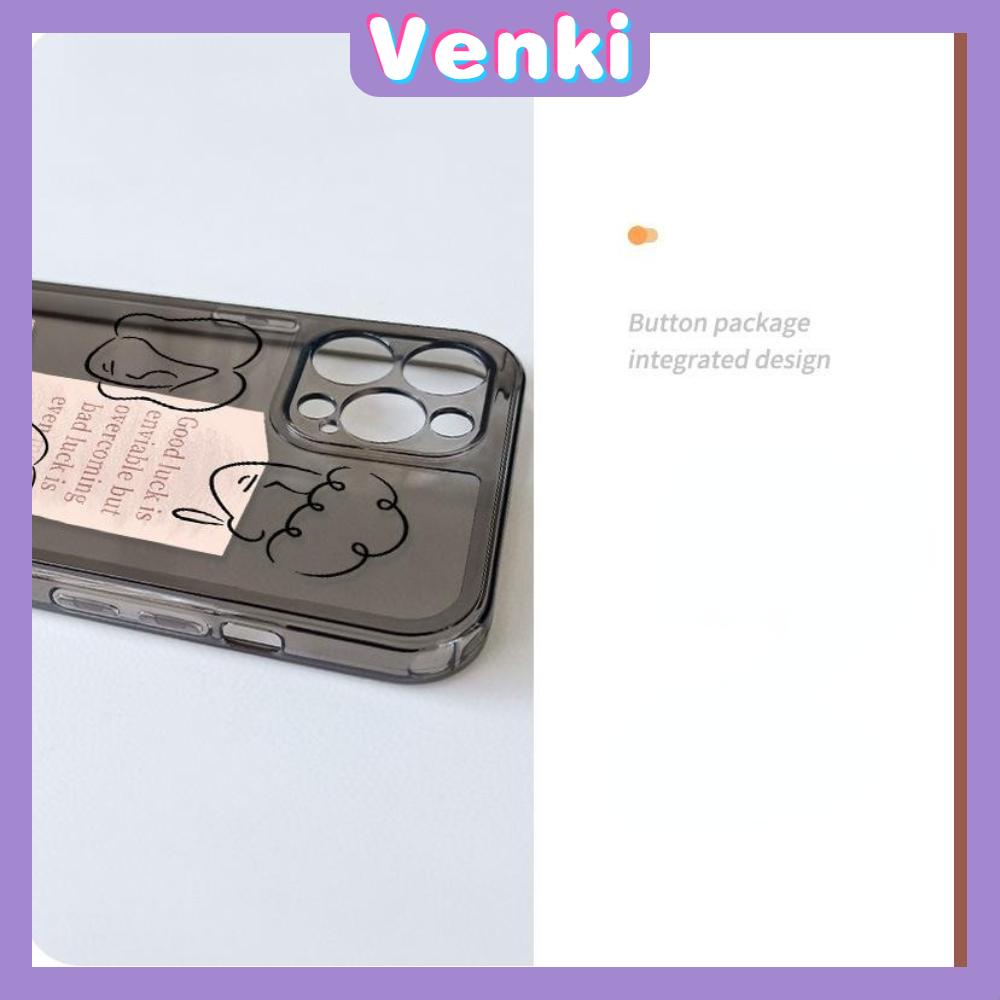 Ốp Điện Thoại Silicon Trong Suốt Viền Vuông Chống Sốc Bảo Vệ Camera Cho iPhone 13 Pro Max 12 Pro Max 11 7 Plus