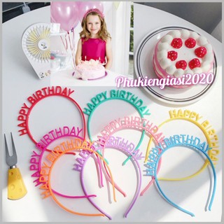 SALE Lỗ combo 100 cài tóc happy birthday giao ngẫu nhiên