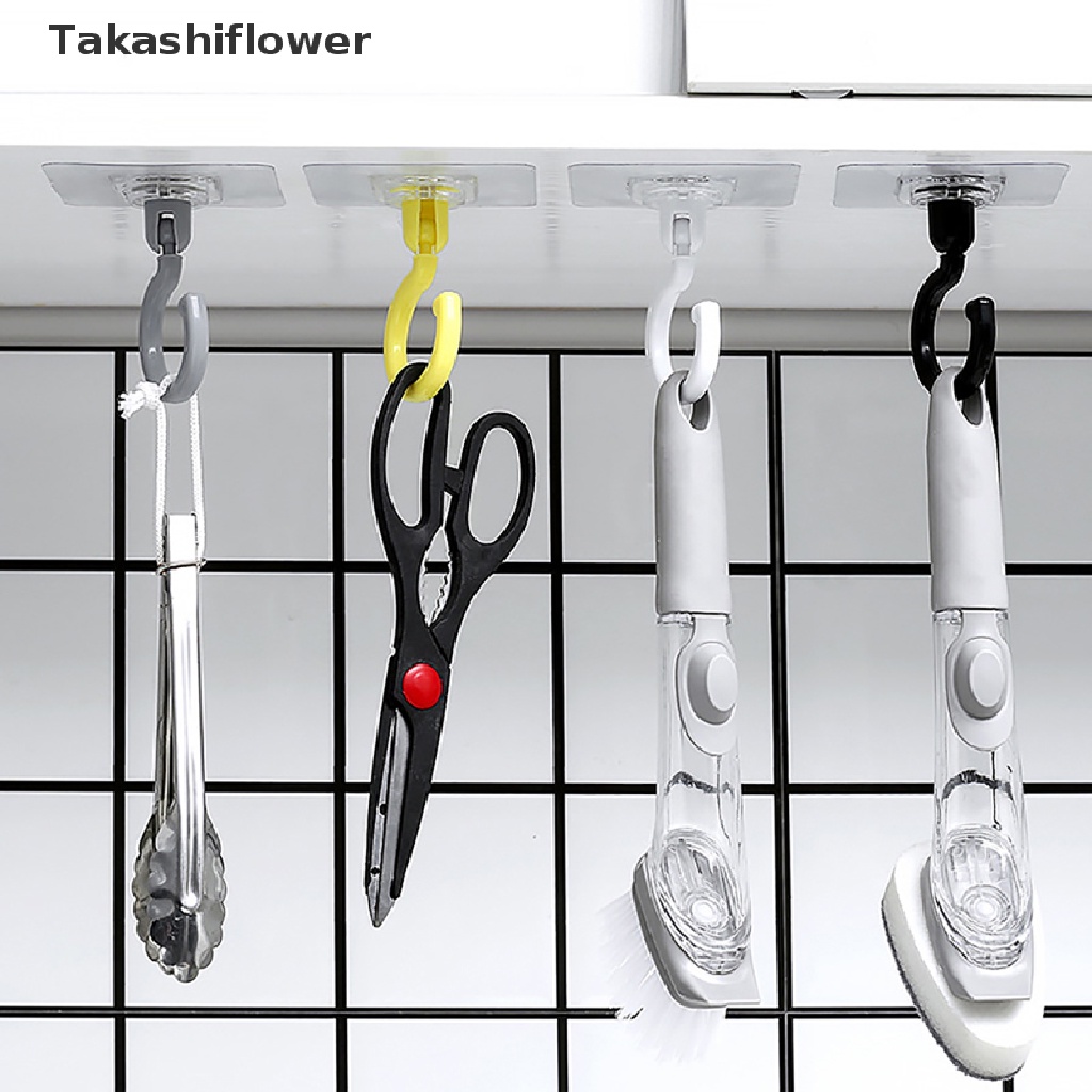 Móc Treo Đồ Dán Tường / Cửa Xoay 360 Độ Tiện Dụng Cho Nhà Bếp