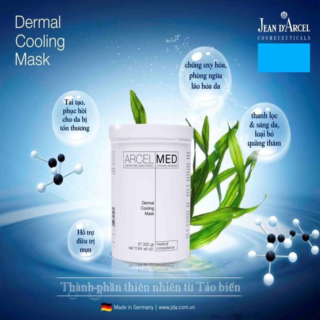 [HÀNG NHẬP KHẨU] Mặt Nạ Nhiệt Lạnh Làm Dịu Mát Da Giảm Sưng Tấy Jean D’Arcel Dermal Cooling Mask