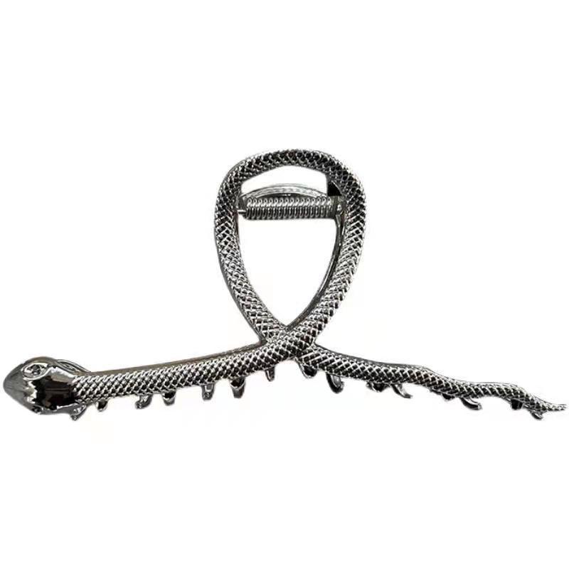 Kẹp Tóc Kim Loại Hình Rắn Cao Cấp Cho Nữ