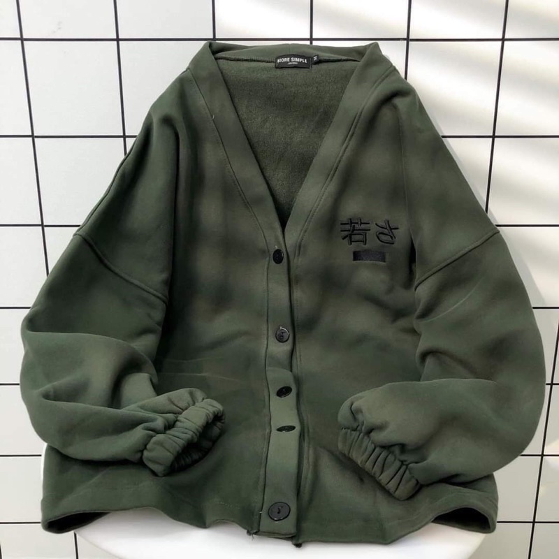 Áo Cardigan chữ hàn