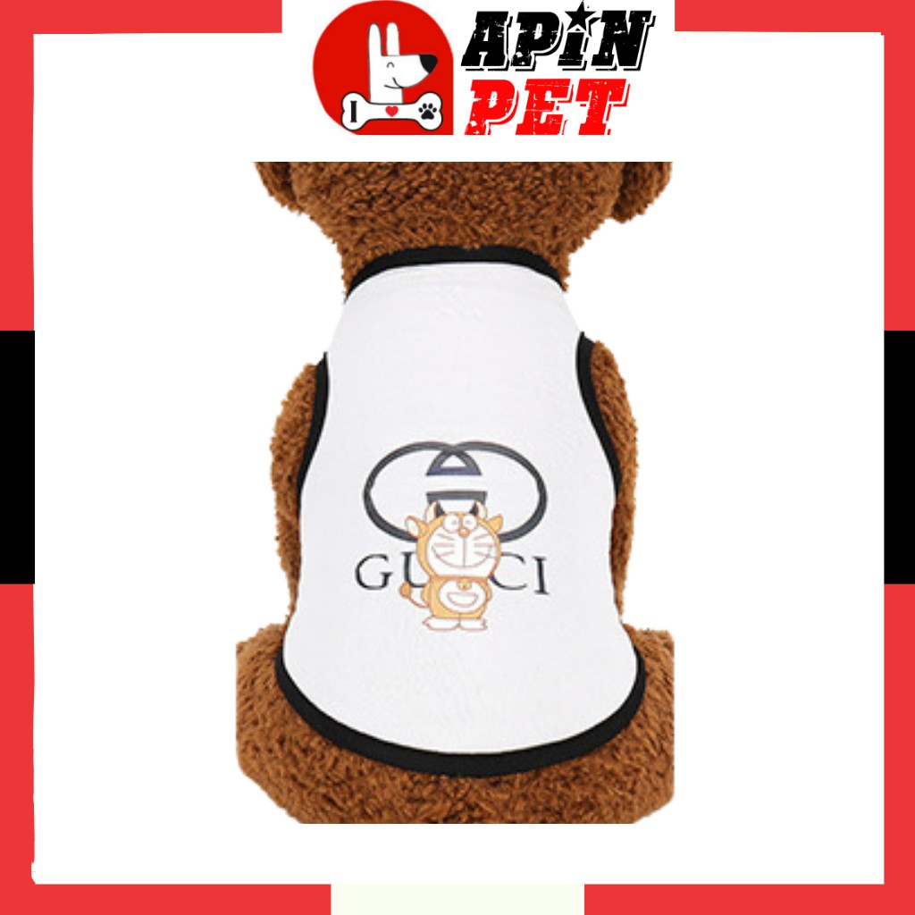Đồ Cho Chó Mặc Tết Thích hợp Cho Chó Phốc Sóc Poodle Chó Nhỏ Mùa Hè in Hình Ngộ Nghĩnh,Co giãn tốt ,Size XS-XL