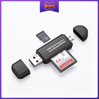 [Ready Stock] XGamer Micro USB OTG to USB 2.0 Adapter, SD / Micro SD Card Reader for Smartphone, PC