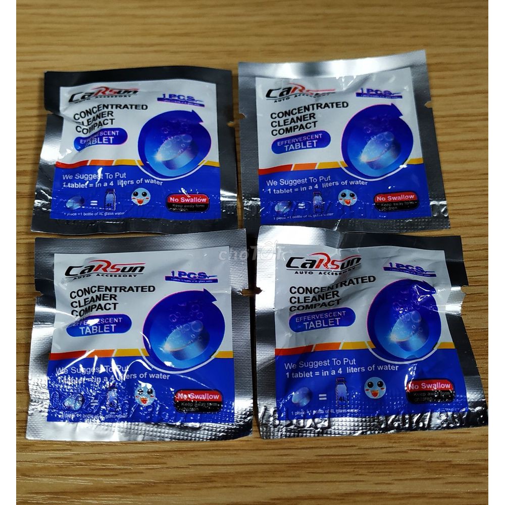 Set 5 Viên Sủi Nước Rửa Kính Ô tô | BigBuy360 - bigbuy360.vn