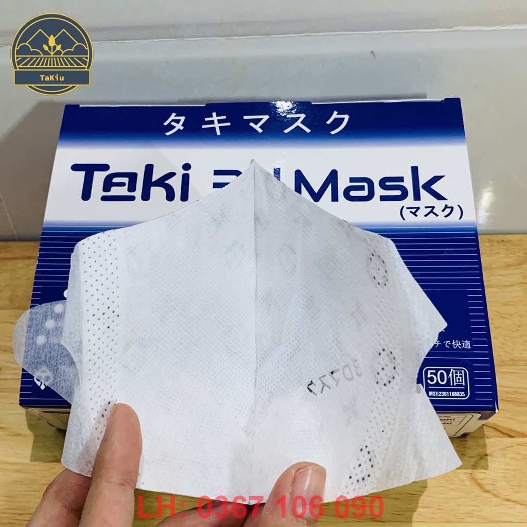 Khẩu Trang 3D Mask LV TAKI Công Nghệ Nhật