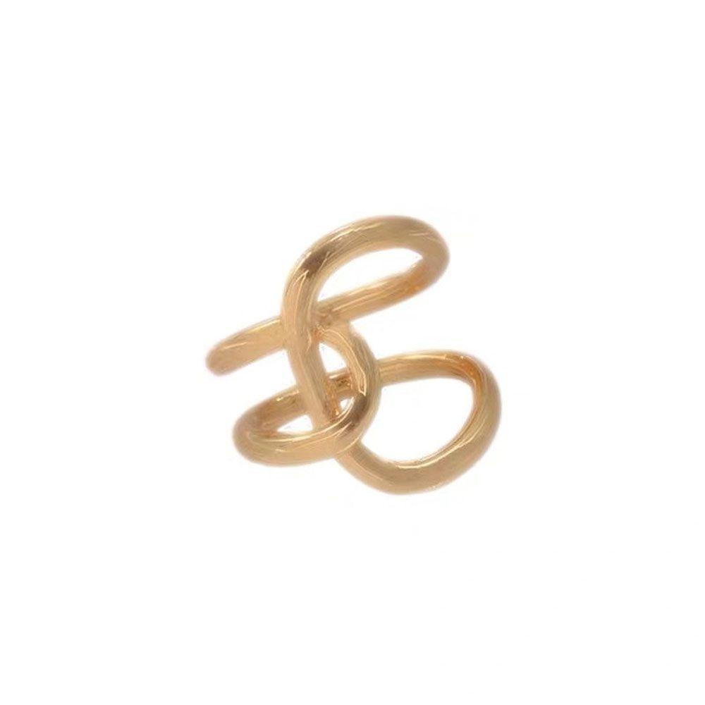 1 Nhẫn Kim Loại Thiết Kế Độc Đáo Thời Trang