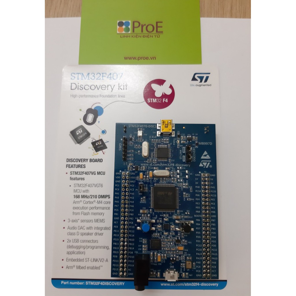  Kit phát triển Arm STM32F407 - Disc 1