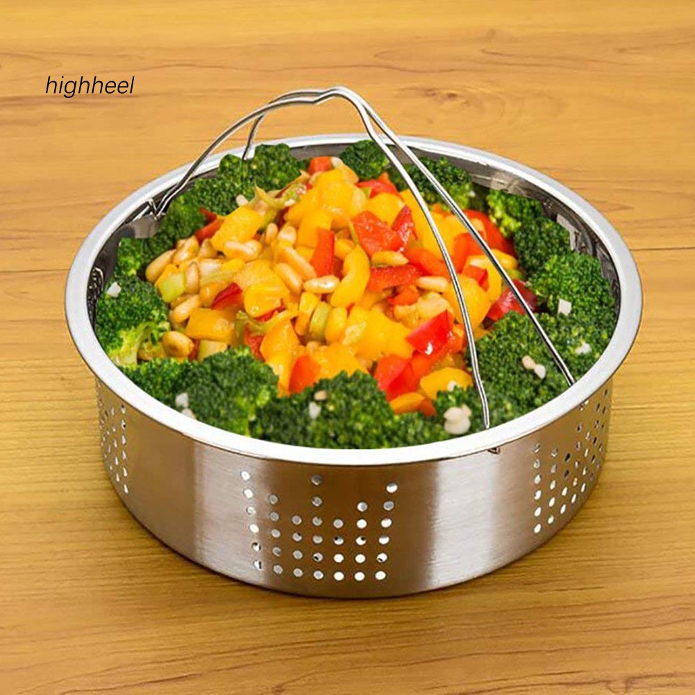 Vỉ/ giỏ hấp trứng bằng thép không gỉ tiện dụng cho nhà bếp