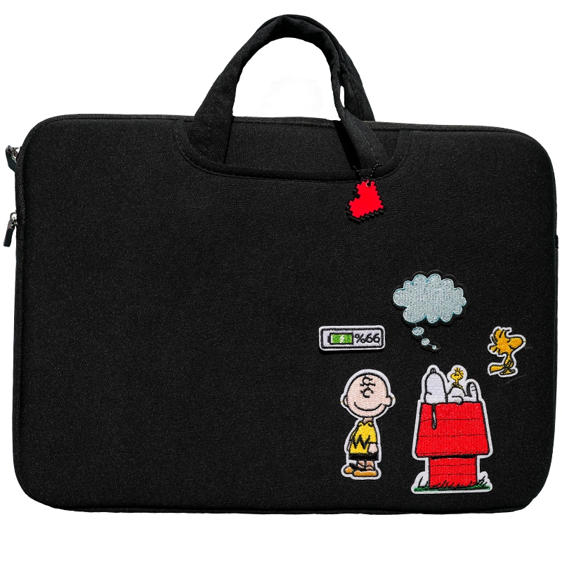 Túi Xách Đựng Laptop Apple Hình Chú Chó Snoopy Dễ Thương