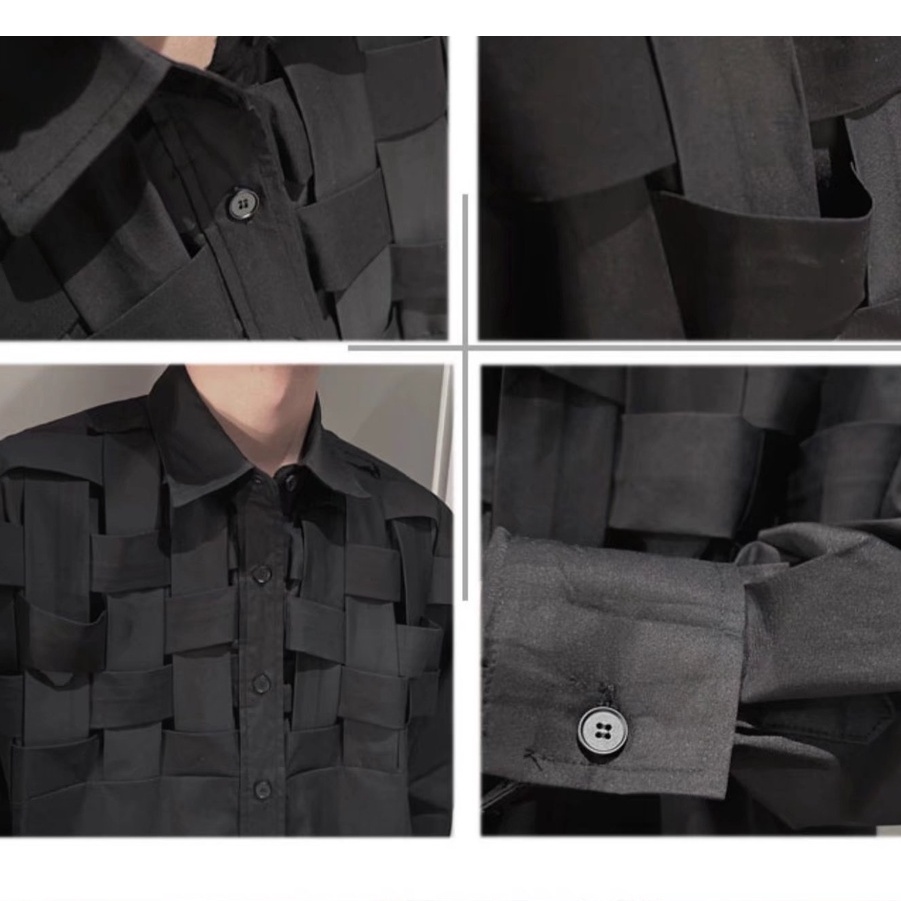 Áo Sơ Mi Nam Tay Dài Phong Cách Đường Phố Thời Trang Xuân Thu 2022