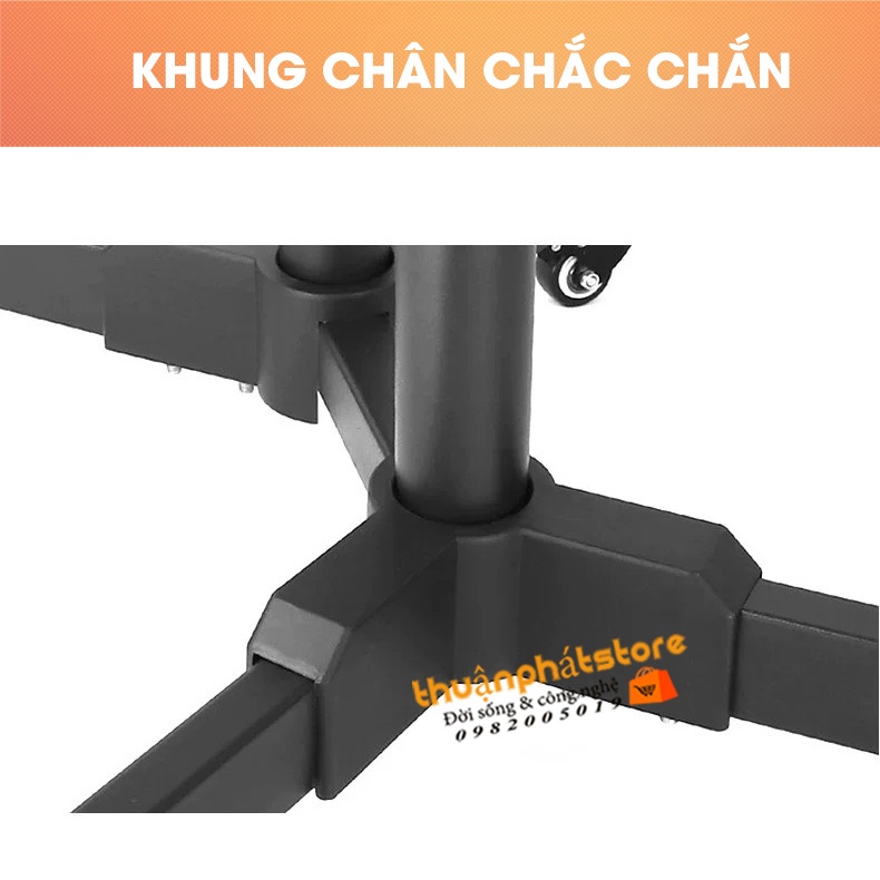 Giá Treo Tivi Di Động AV1500 32 - 43 - 50 - 55 - 65 Inch Kệ Treo Tivi Có Bánh Xe Di Chuyển Linh Hoạt