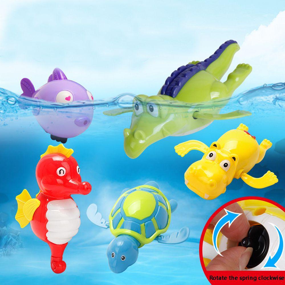 Đồ Chơi Bồn Tắm Hình Cá Sấu / Hà Mã / Rùa Dễ Thương Cho Bé