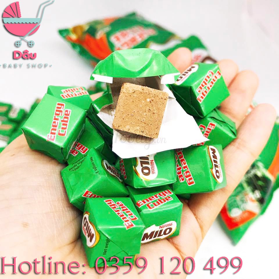 Kẹo MILO CUBE 100 viên, gói 275g