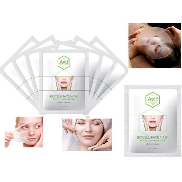 Mặt Nạ Sinh học Lên Men Từ Nước Dừa Tươi Vượt Trội BIOCELL HYDRATING FACE MASK - Cấp ẩm