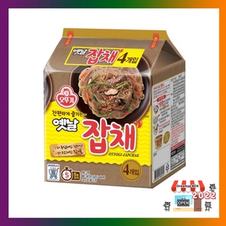 Ottogi old-fashioned japchae 75g * 4 cái / ramen hàn quốc