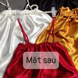 Đầm Ngủ Sexy- Đầm Phi Lụa Form 40-55kg( ảnh thật)