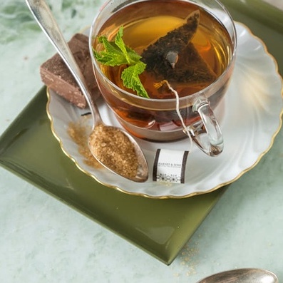 Trà bạc hà nguyên chất cao cấp Harney and Sons hộp thiếc