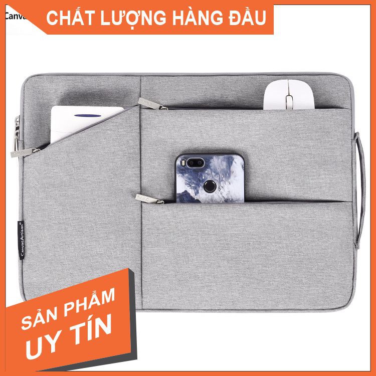 Cặp xách tay cao cấp Canvasartisan Túi đựng máy tính xách tay Apple macbook pro13 15 inch