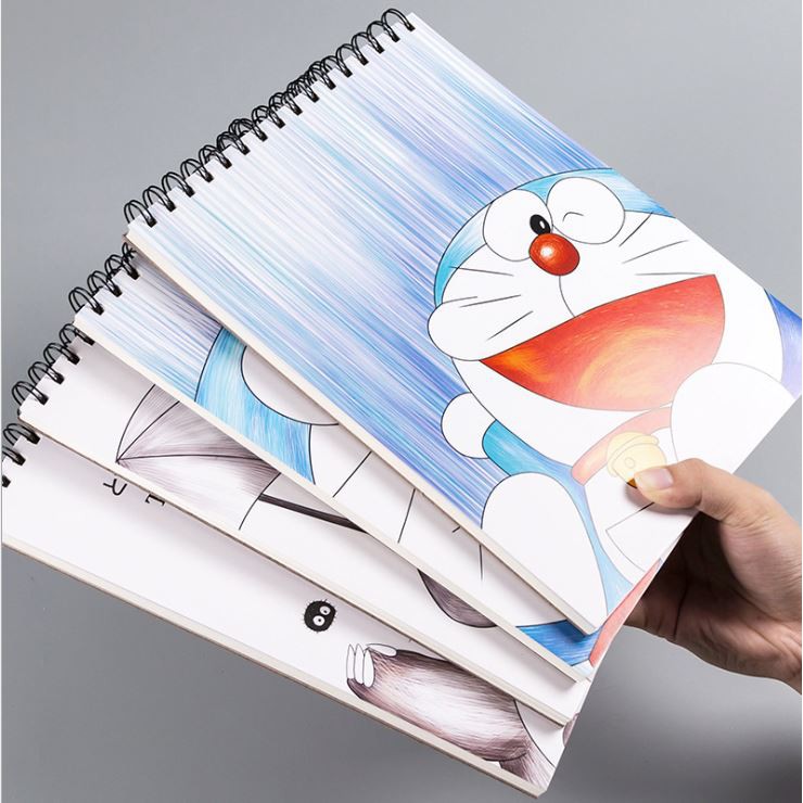 Sổ Vẽ Ký Hoạ Gáy Lò Xo Cao Cấp A4 Sketchbook