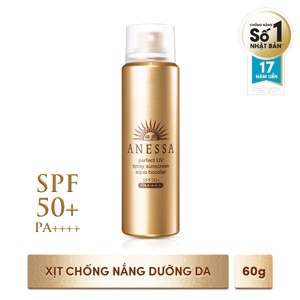 Chống nắng dạng xịt AN PERFECT UV SPRAY SUNSCREEN AQUA BOOSTER