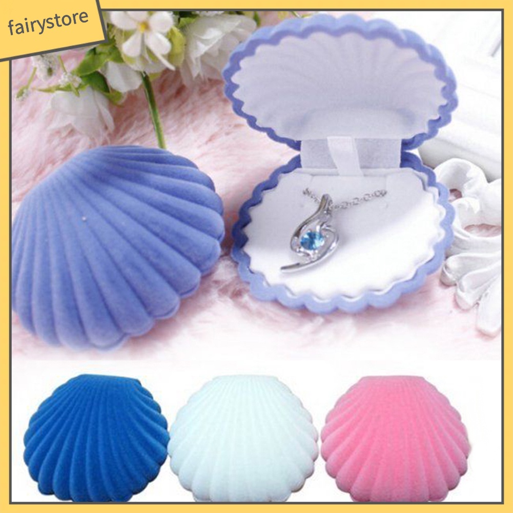 Hộp Đựng Trang Sức Hình Vỏ Sò Thời Trang