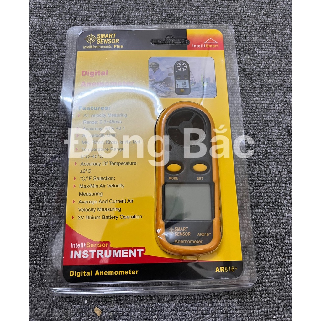 Máy Đo Tốc Độ Gió Smart Sensor AR816+