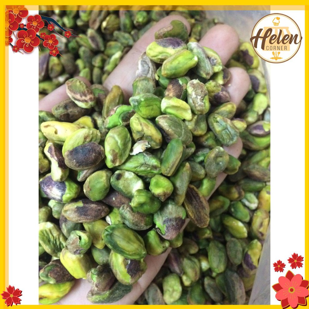 Nhân Hạt Dẻ Cười Pistachio Không Tẩy Trắng, Tách Vỏ, hàng nhập khẩu Úc