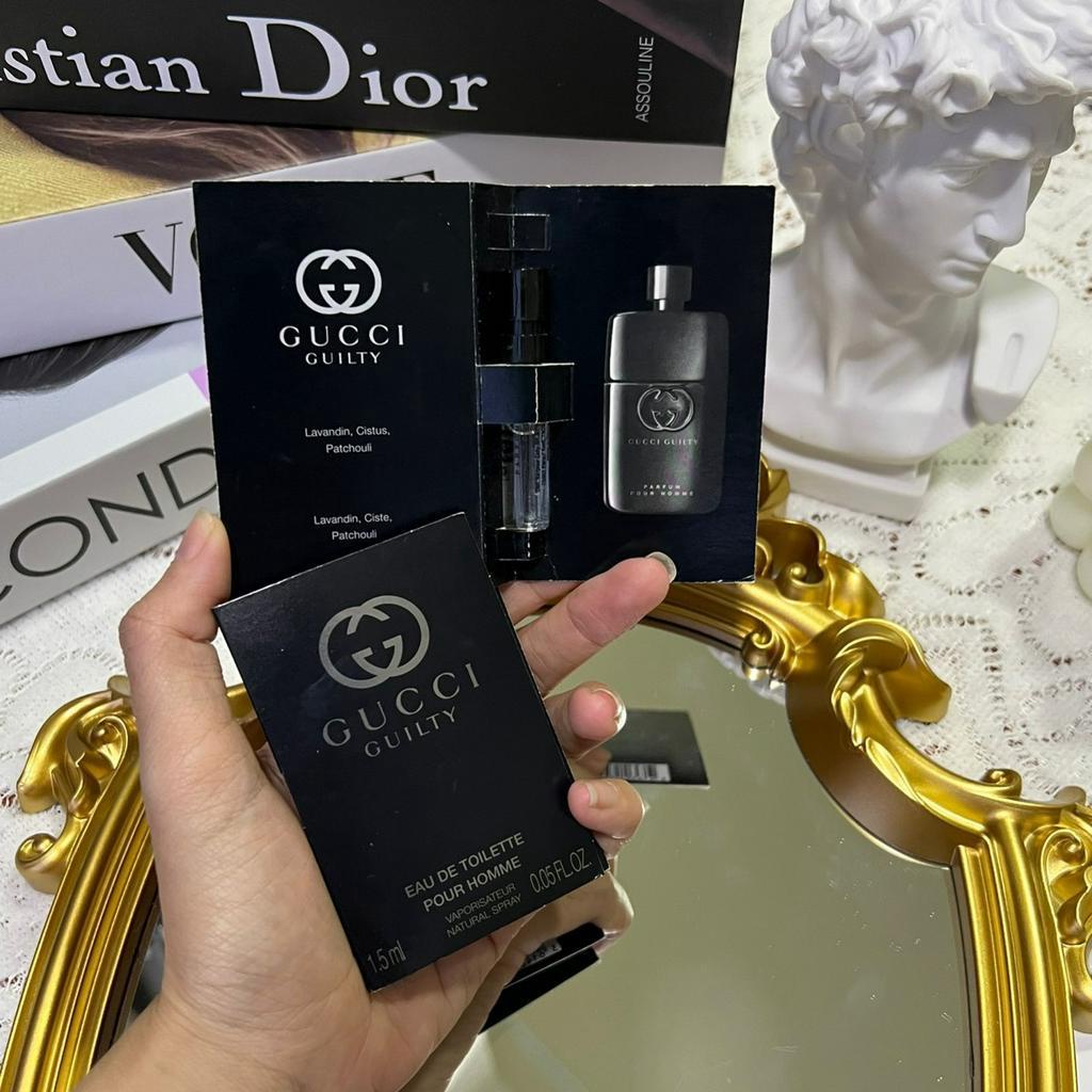 Vial Nước Hoa Gucci Guilty Pour Homme EDT 1,5ml