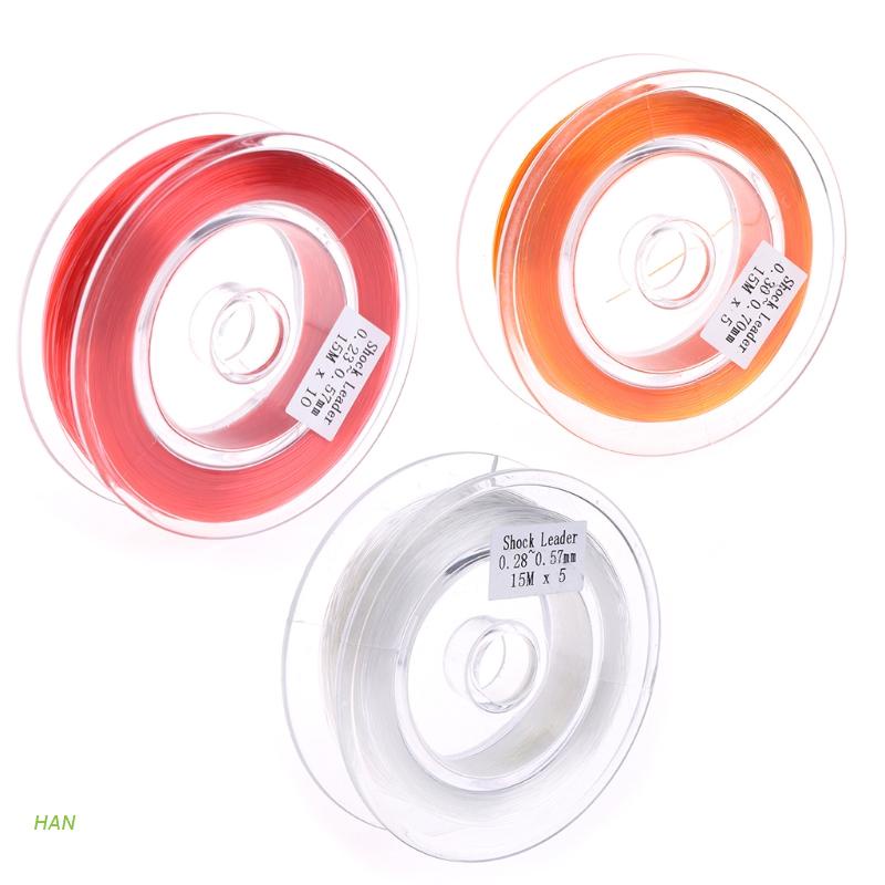 HAN Fishing Fly Line Hỗ trợ bện chìm Dây dẫn chống mài mòn