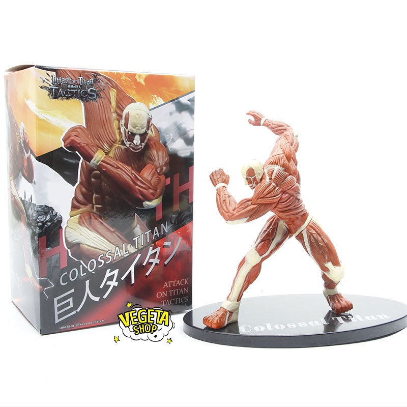 Mô hình Attack On Titan - Titan khổng lồ Colossal Titan - Armin Arlert Bertolt Hoover - Đại chiến Titan - Fullbox - 17cm