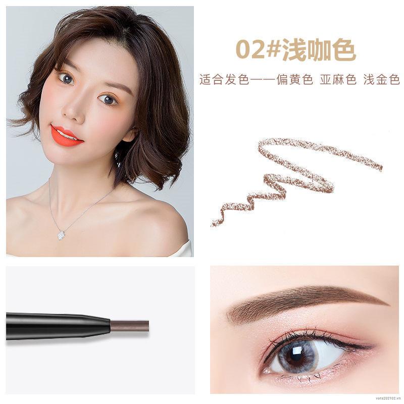 [Hàng mới về] Bút kẻ lông mày hai đầu ngòi mảnh 1.5mm dạng xoay tự động chống mồ hôi không trôi cho người mới bắt đầu | BigBuy360 - bigbuy360.vn