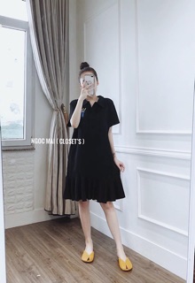 Đầm suông đuôi cá