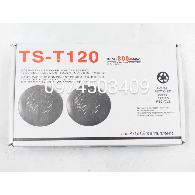 Loa tép Pioneer lắp ô tô
