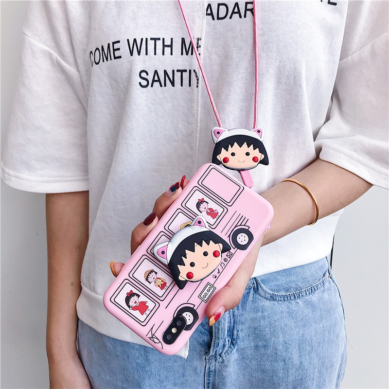 Ốp lưng bằng TPU mềm hình hoạt hình dành cho iPhone 12 12Pro 12mini 12promax 11 Pro MAX X XS XR XS MAX 7 8 6 6s PLUS | BigBuy360 - bigbuy360.vn