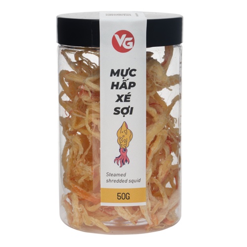Mực hấp xé xợi ăn liền 50g