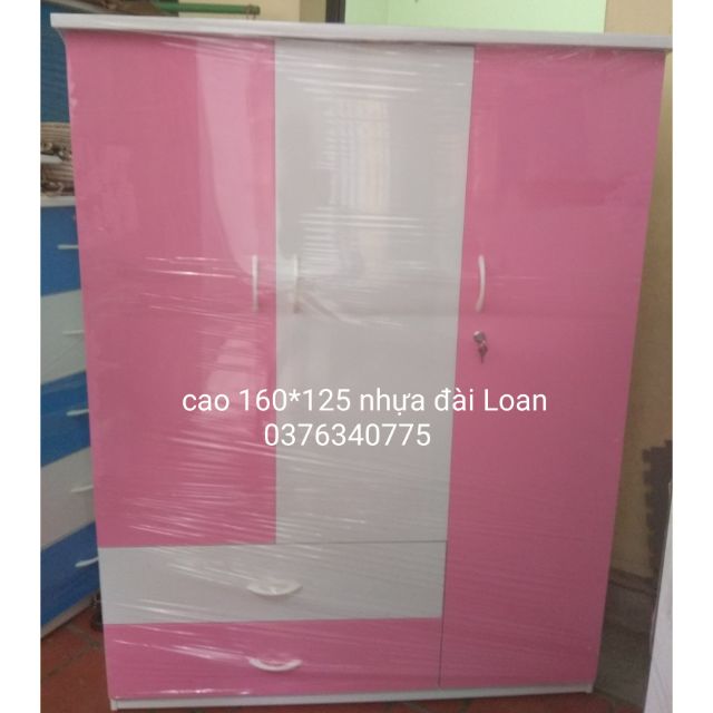 [ RẺ VÔ ĐỊCH] tủ nhựa đài Loan cao 160*125 free ship hà nội