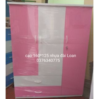 [ RẺ VÔ ĐỊCH] tủ nhựa đài Loan cao 160*125 ship hà nội