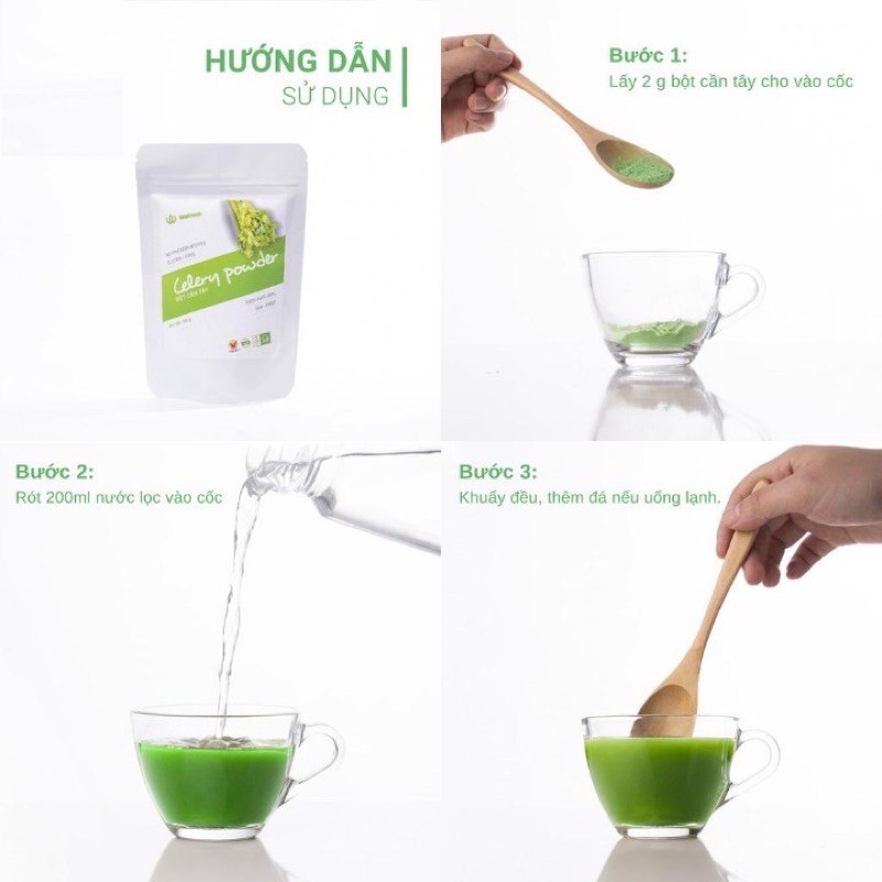 BỘT CẦN TÂY JAN’S SẤY LẠNH NGUYÊN CHẤT | BigBuy360 - bigbuy360.vn
