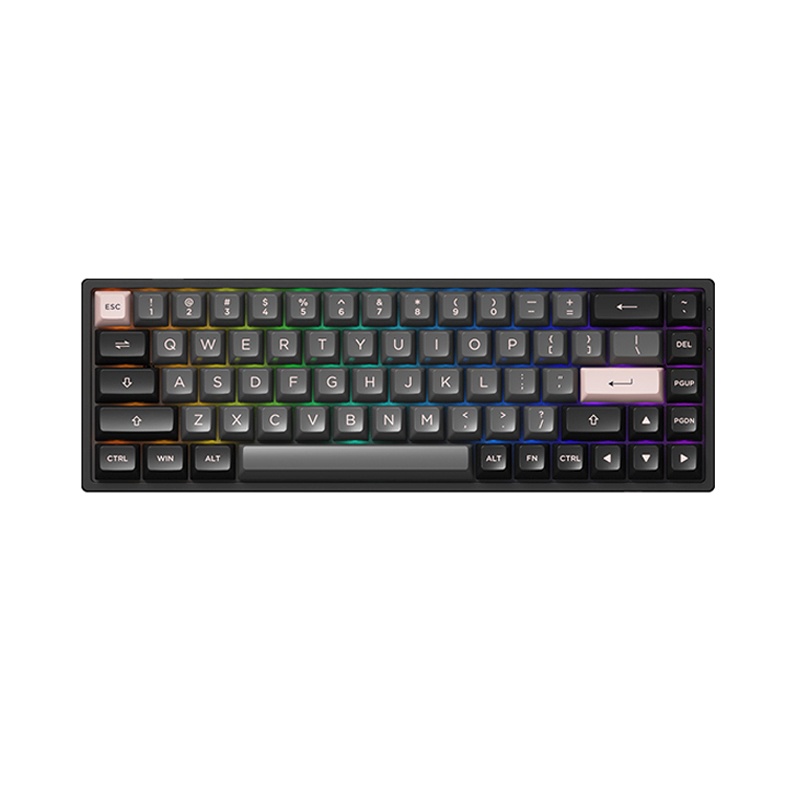 Bàn phím cơ AKKO 3068B Multi-modes Black Pink