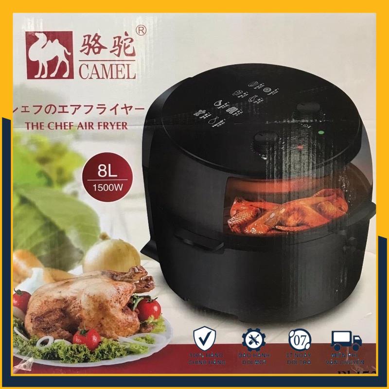 Nồi chiên không đầu CAMEL, Nồi điện đa năng chiên, hấp - Hàng chính hãng bảo hành 12 tháng