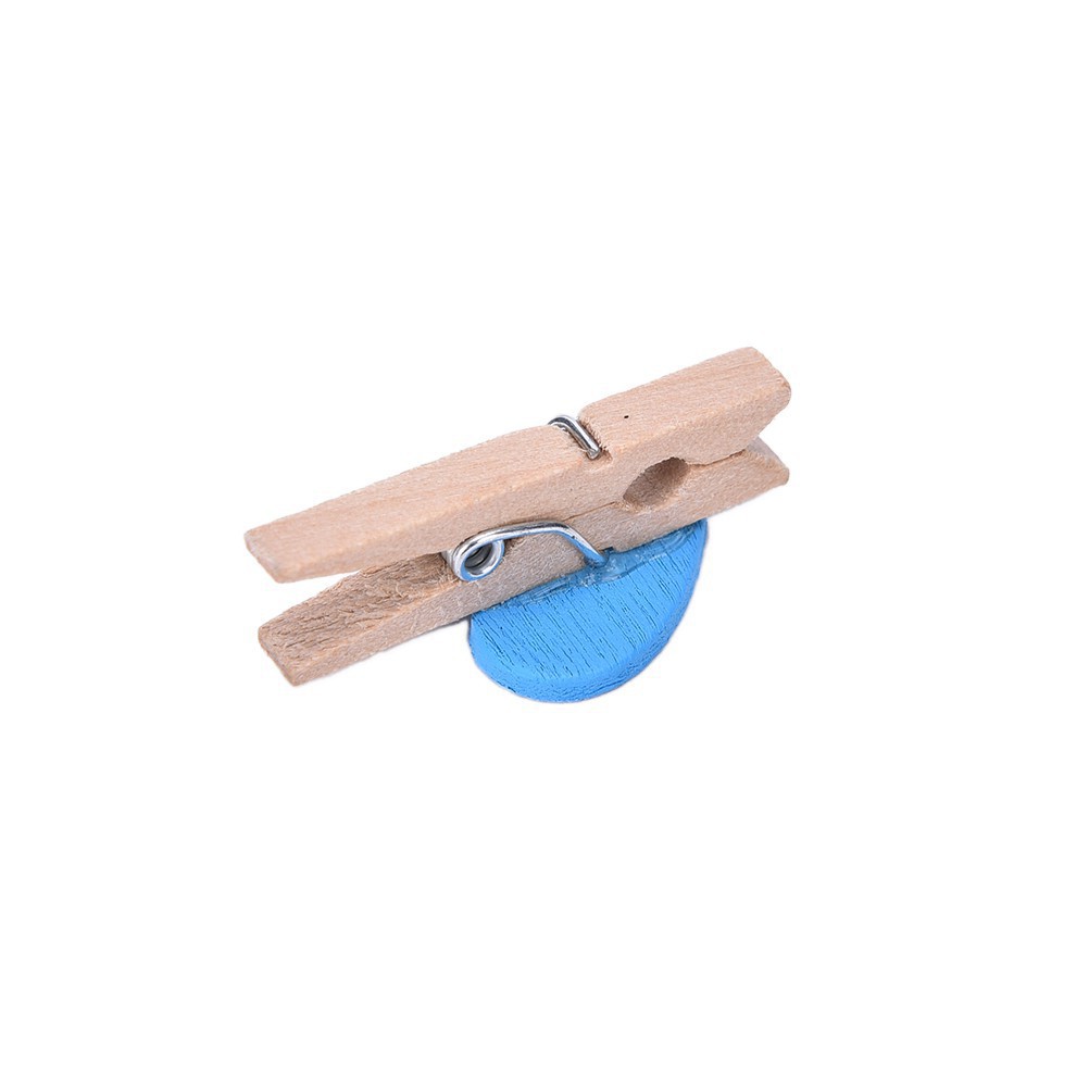 Bộ 10 Kẹp Gỗ Treo Ảnh Hình Trái Tim