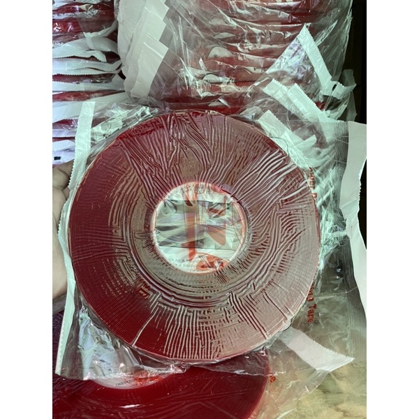 Keo 3M trong 2 mặt siêu dính 1cm x 33m