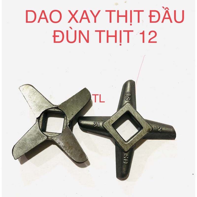 Dao xay thịt máy đùn thịt (12) Đùn cám chim máy số 12