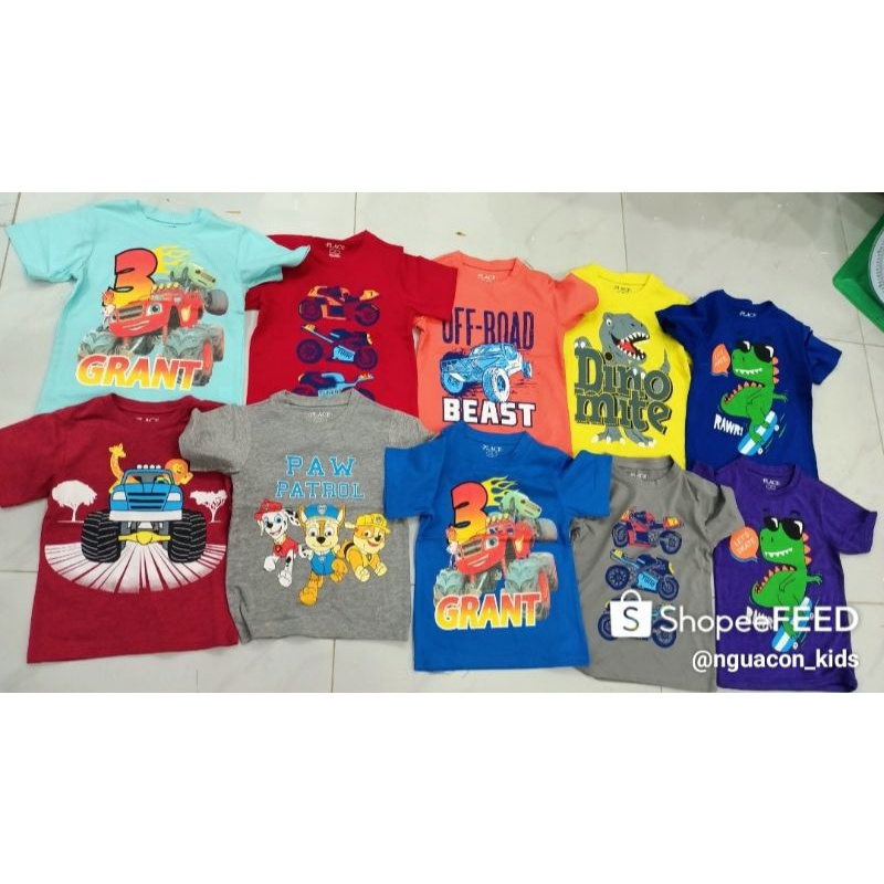 ÁO COTTON PLACE XUẤT BÉ TRAI 10 ĐẾN 25KG