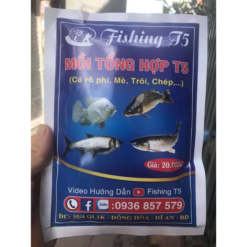 Mồi Tổng Hợp T5 [ Mồi Câu T5 ]